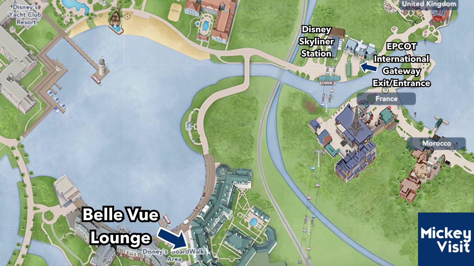 Belle Vue Lounge walk