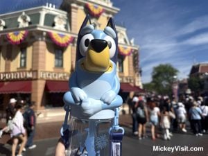 Bluey themed sipper at Disneyland