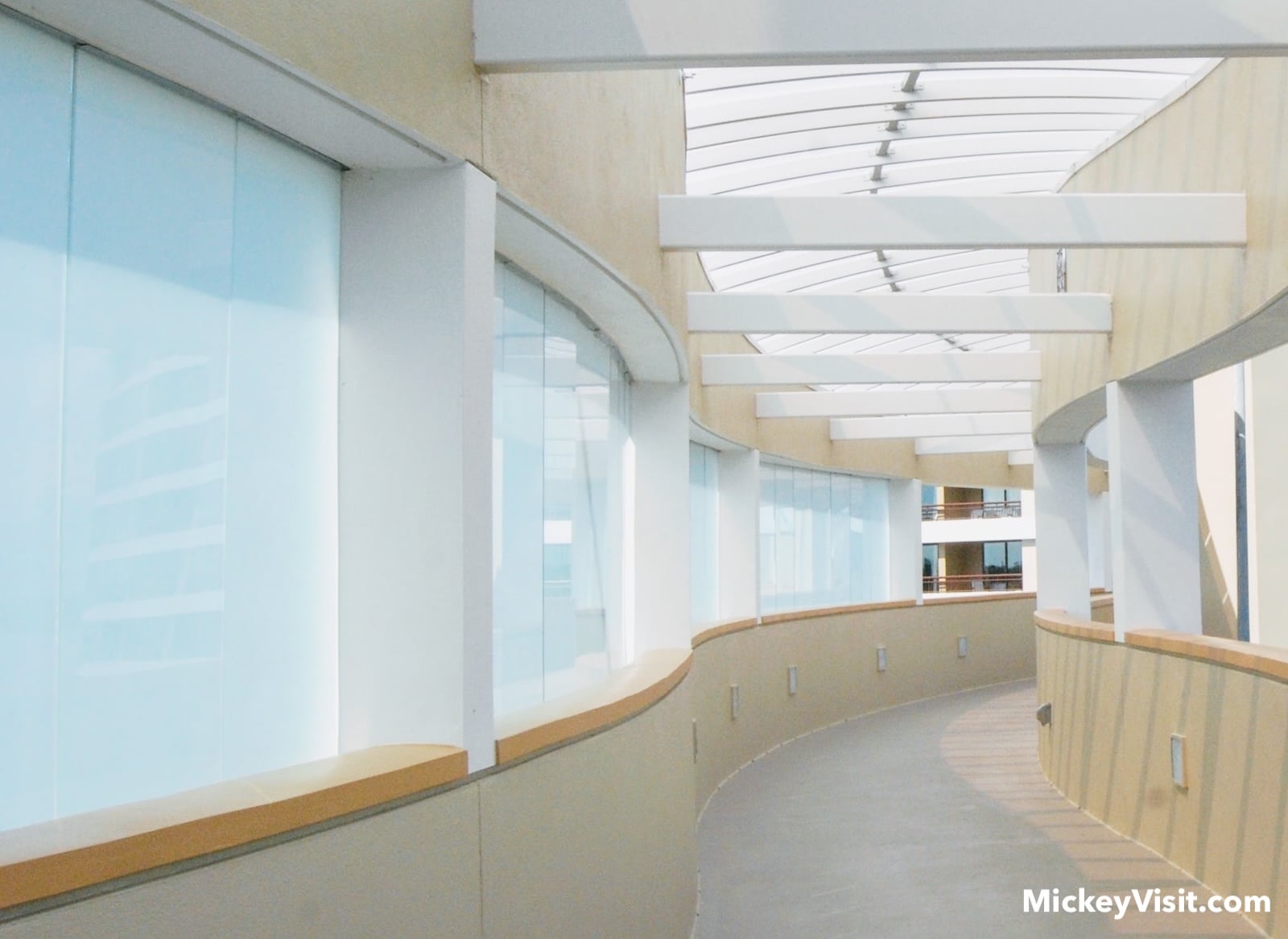 Bay Lake Tower bridge