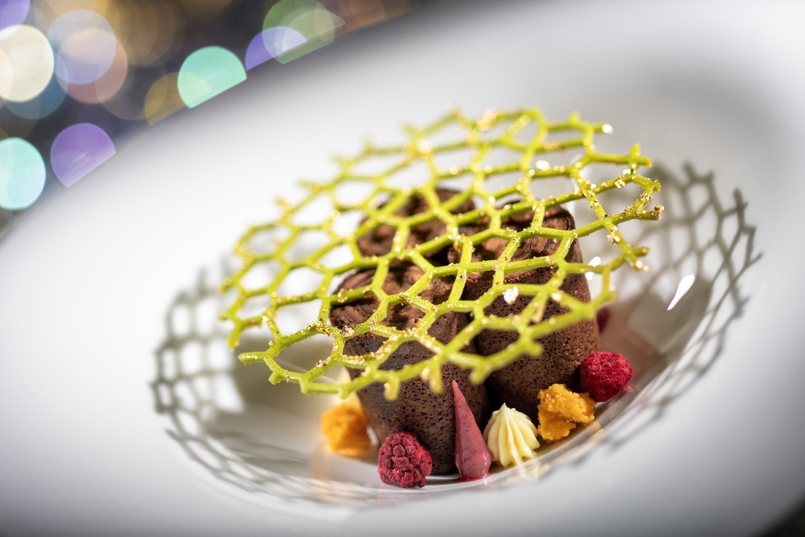 Chocolate hazulnut roll crepe