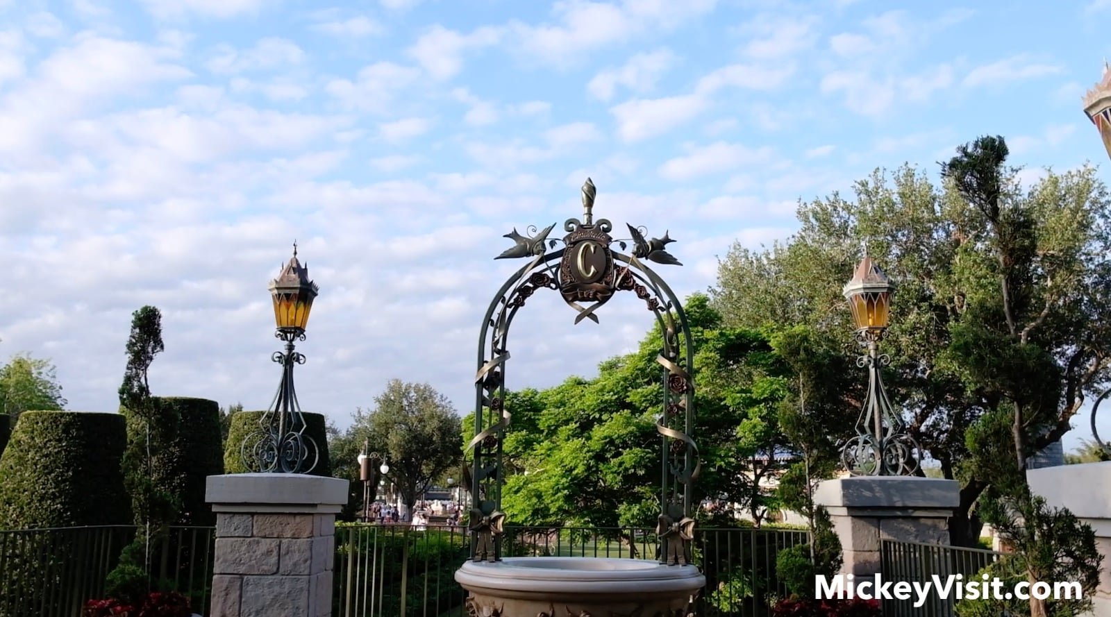 Cinderella wishing well