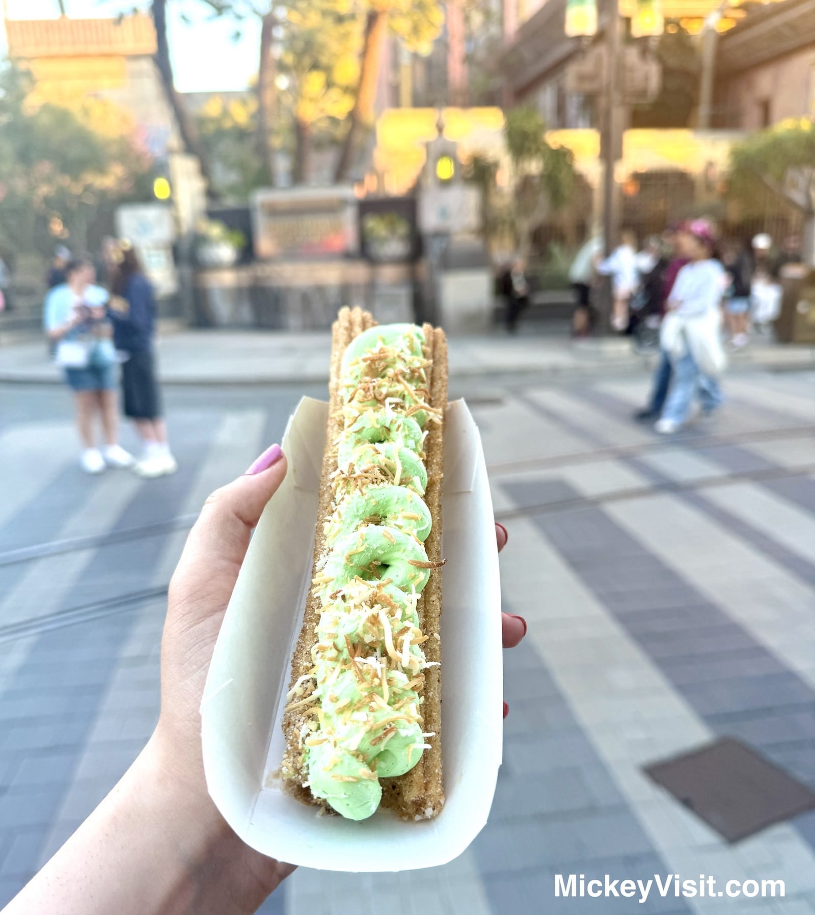 Pandan Latte Churro from Terran Treats