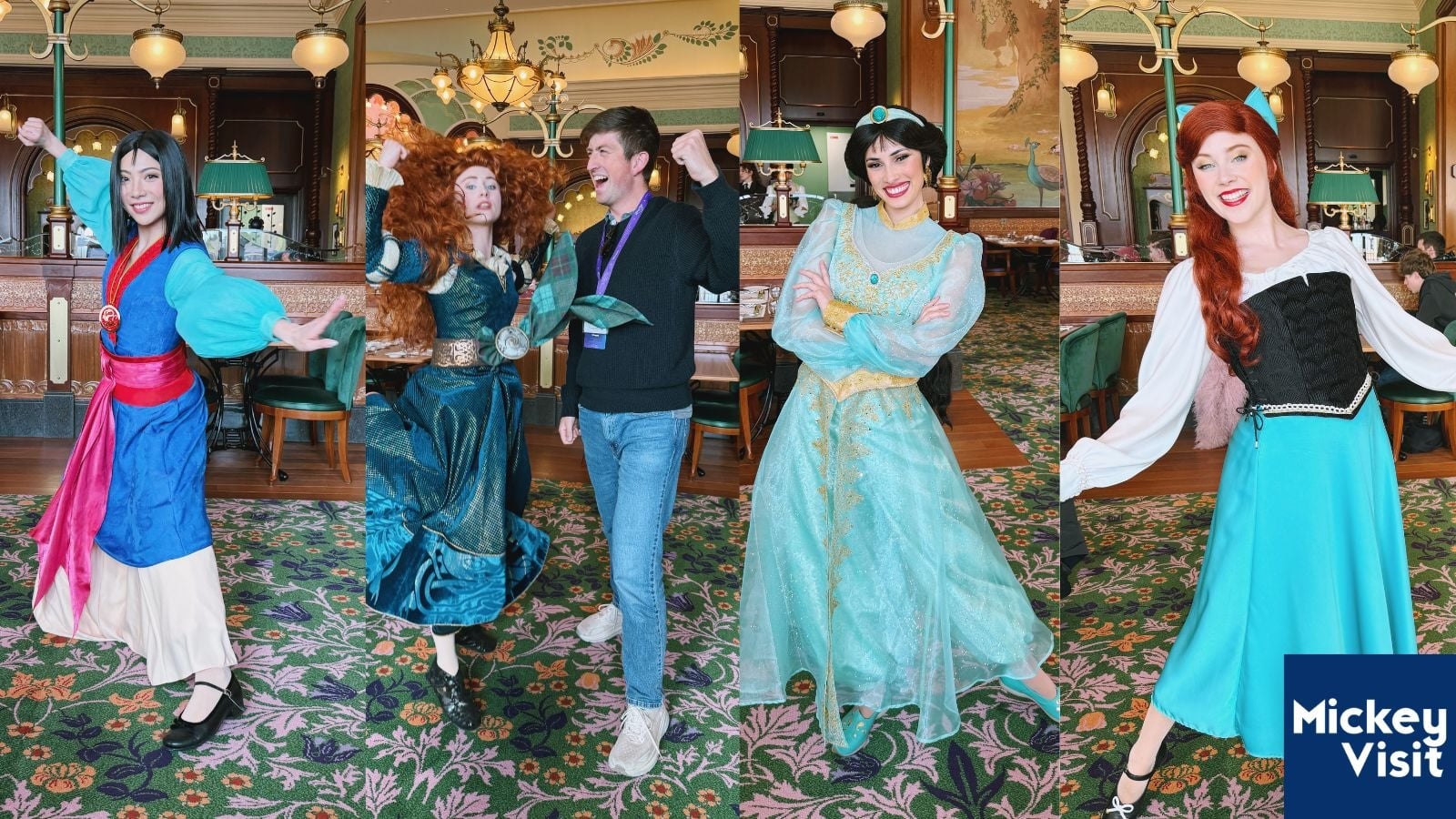 Princesses at The Regal View Restaurant