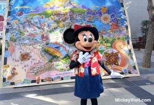 Minnie Mouse at Disney California Adventure Magic Key event