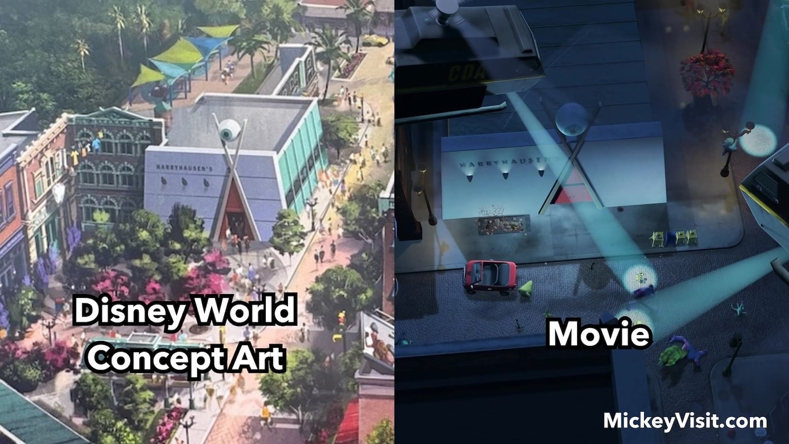 Disney World Harryhausen's concept art