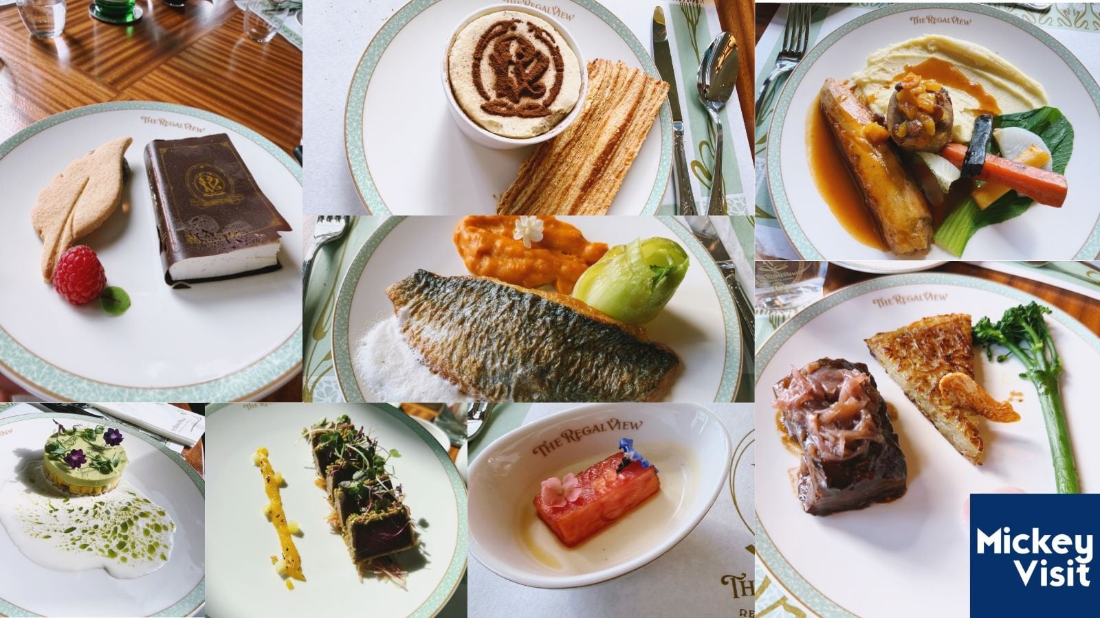 Food at The Regal View Restaurant