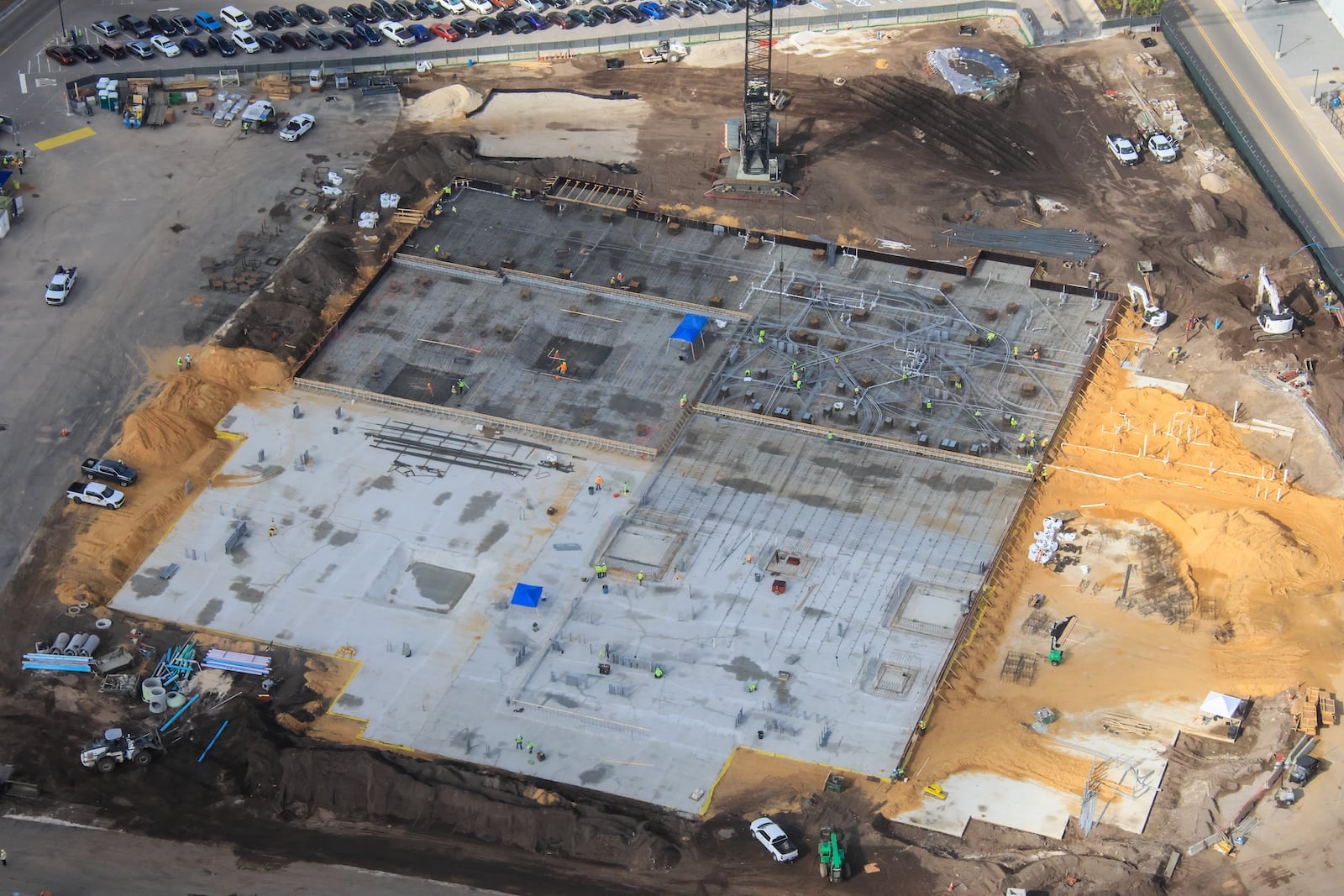 Monsters Inc coaster construction