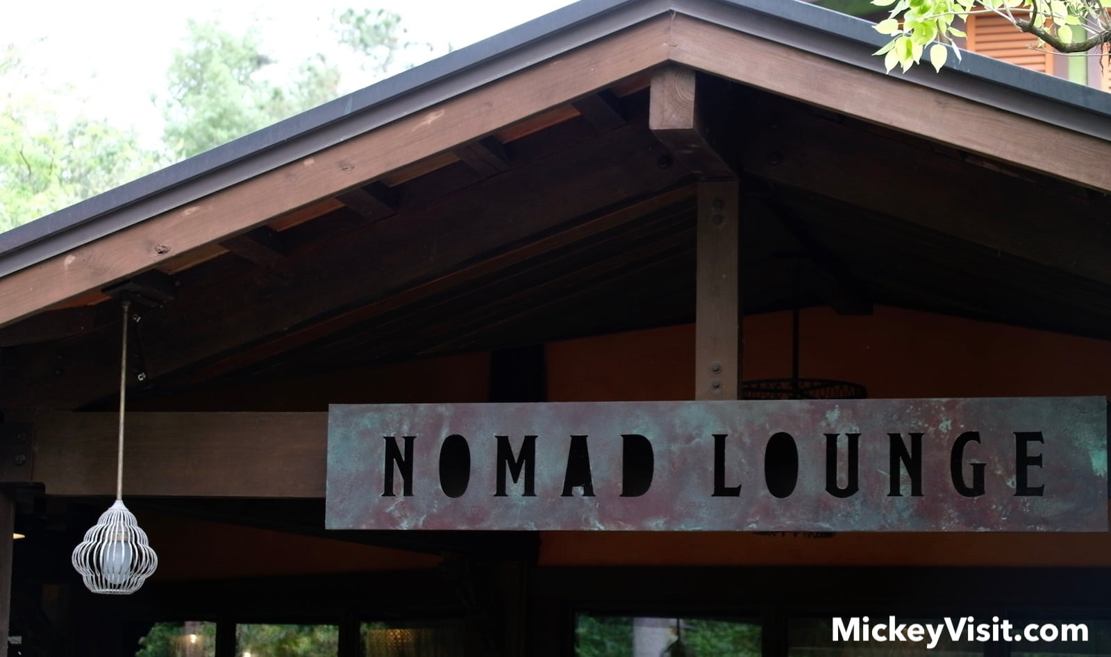 Nomad Lounge sign
