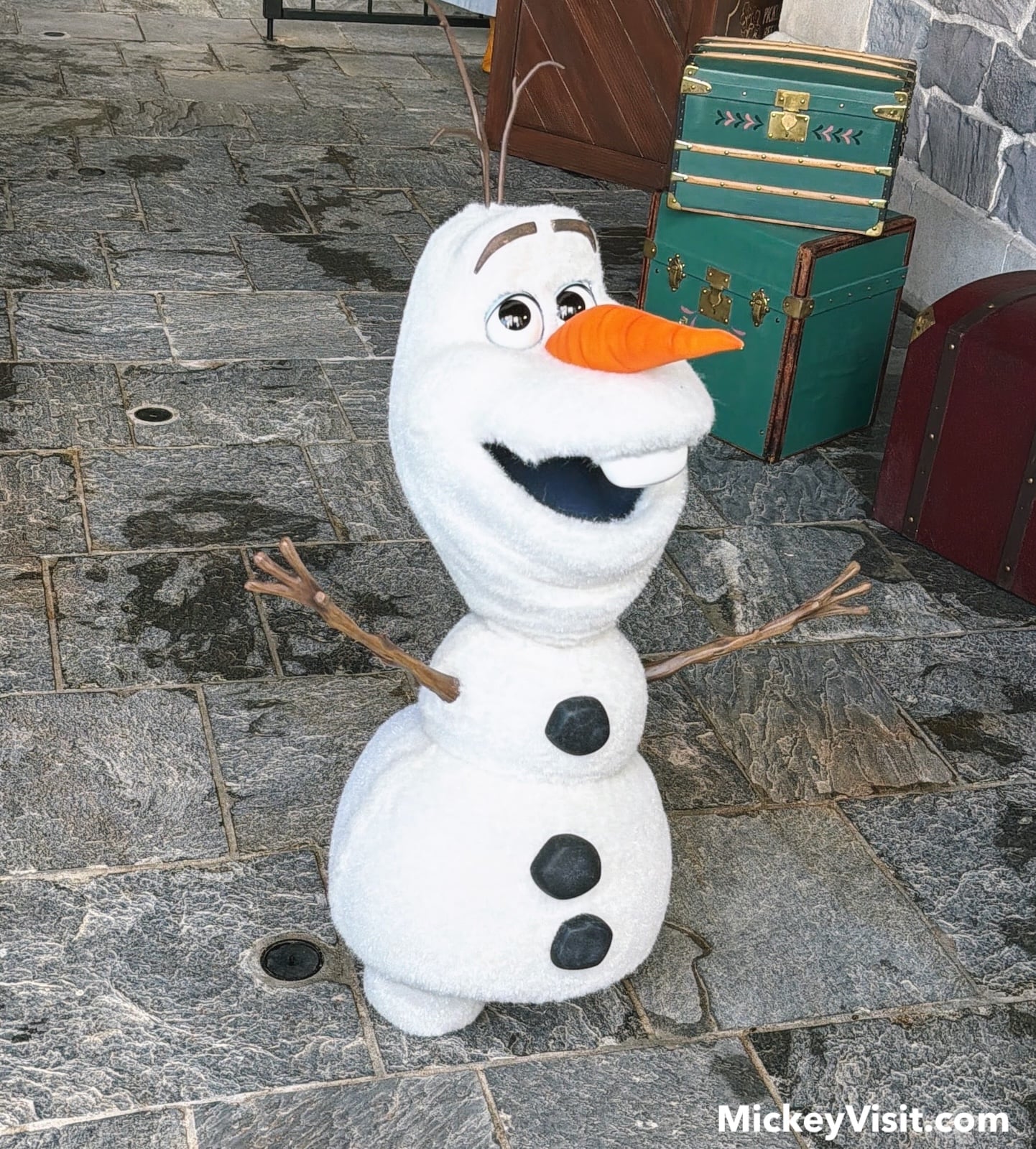 Olaf Audio-Animatronics figure
