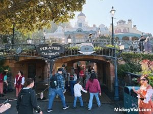 Pirates of the Caribbean entrance