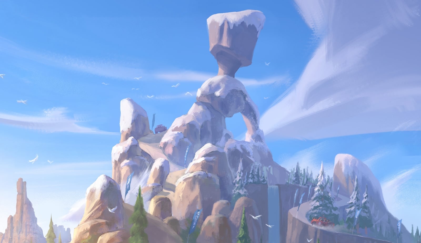 Piston Peak concept art