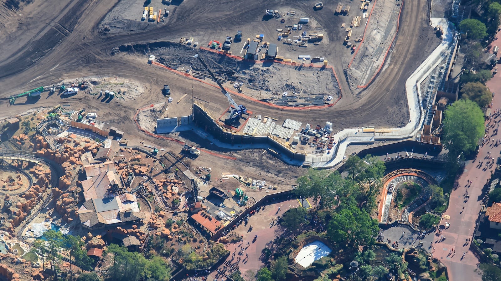 Piston Peak construction site