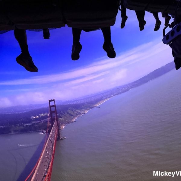 Soarin' Over California Golden Gate Bridge