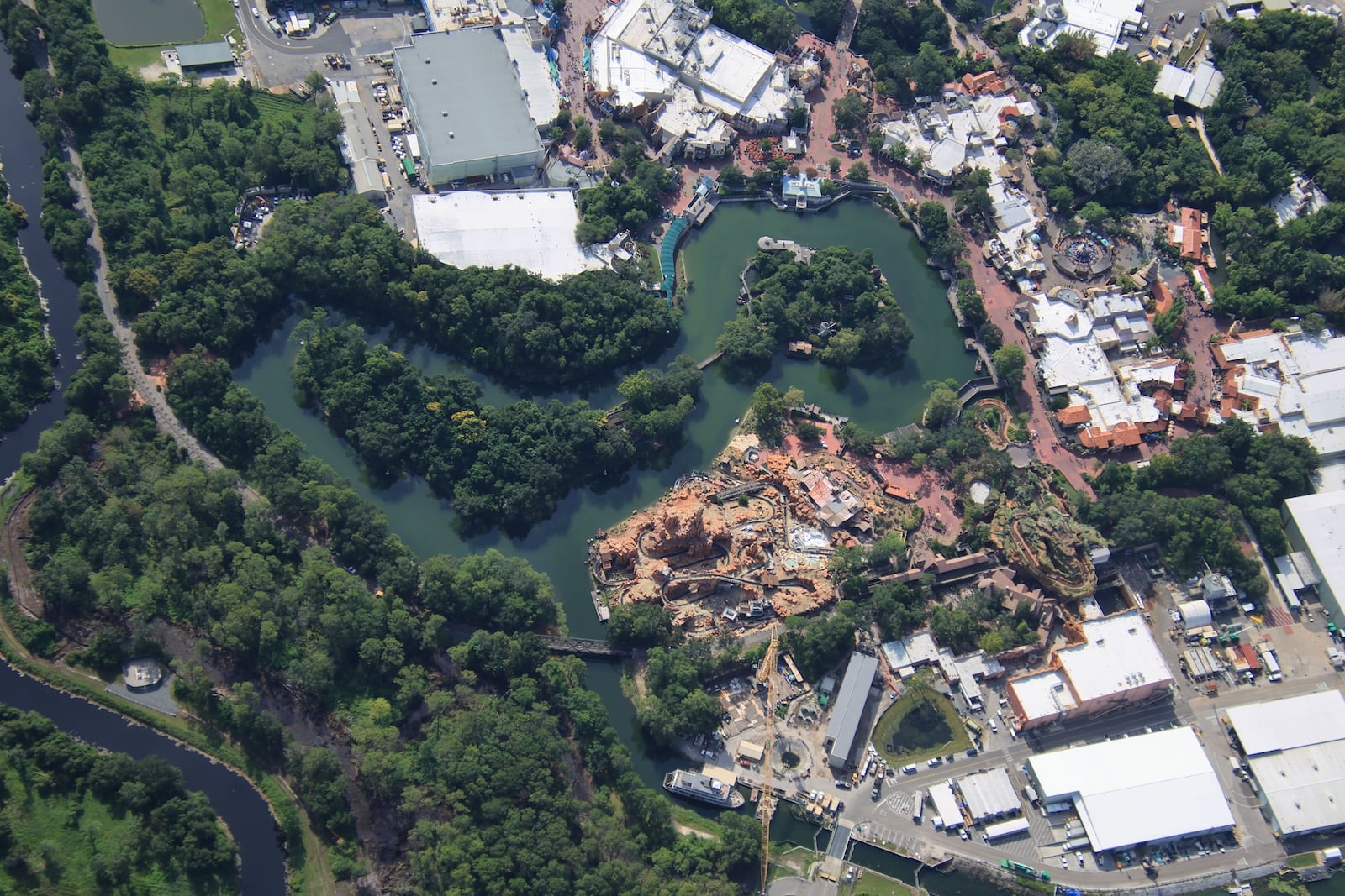 Tom Sawyer Island, Rivers of America