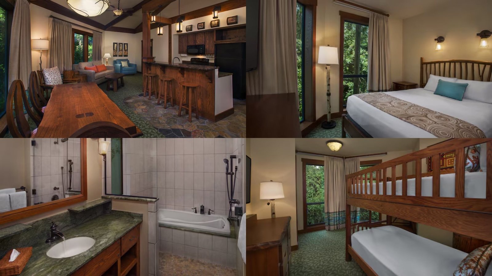 Treehouse Villa interior