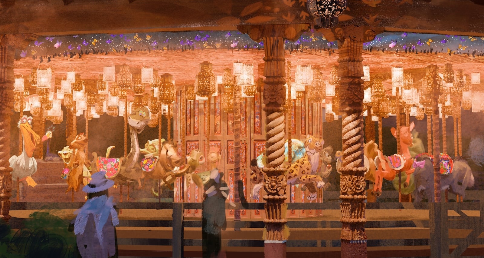 Tropical Americas carousel