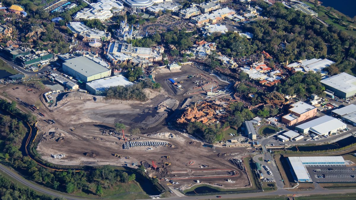 Magic Kingdom construction