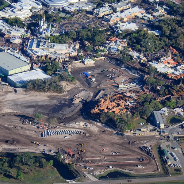 Magic Kingdom construction