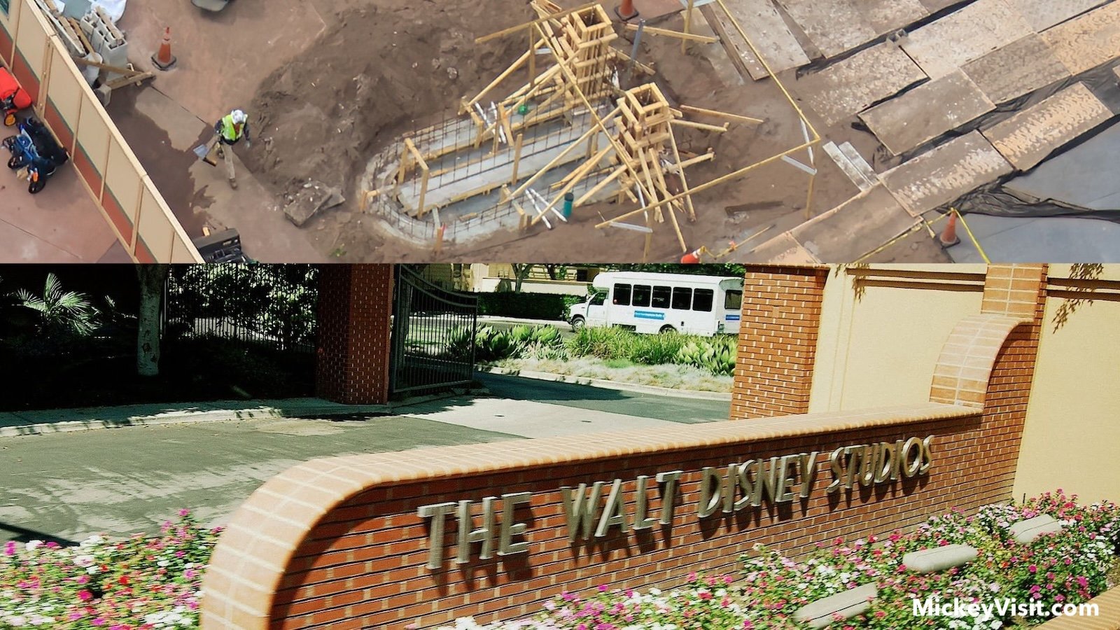 Walt Disney Studios sign