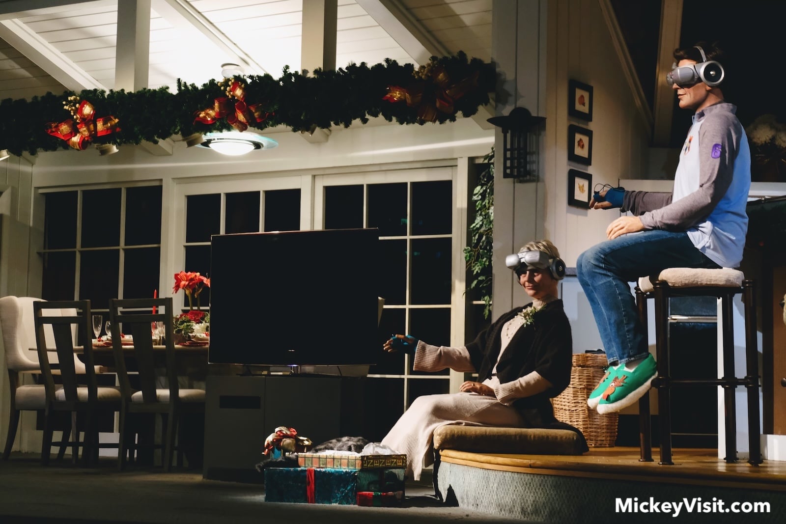 Carousel of Progress grandma, son