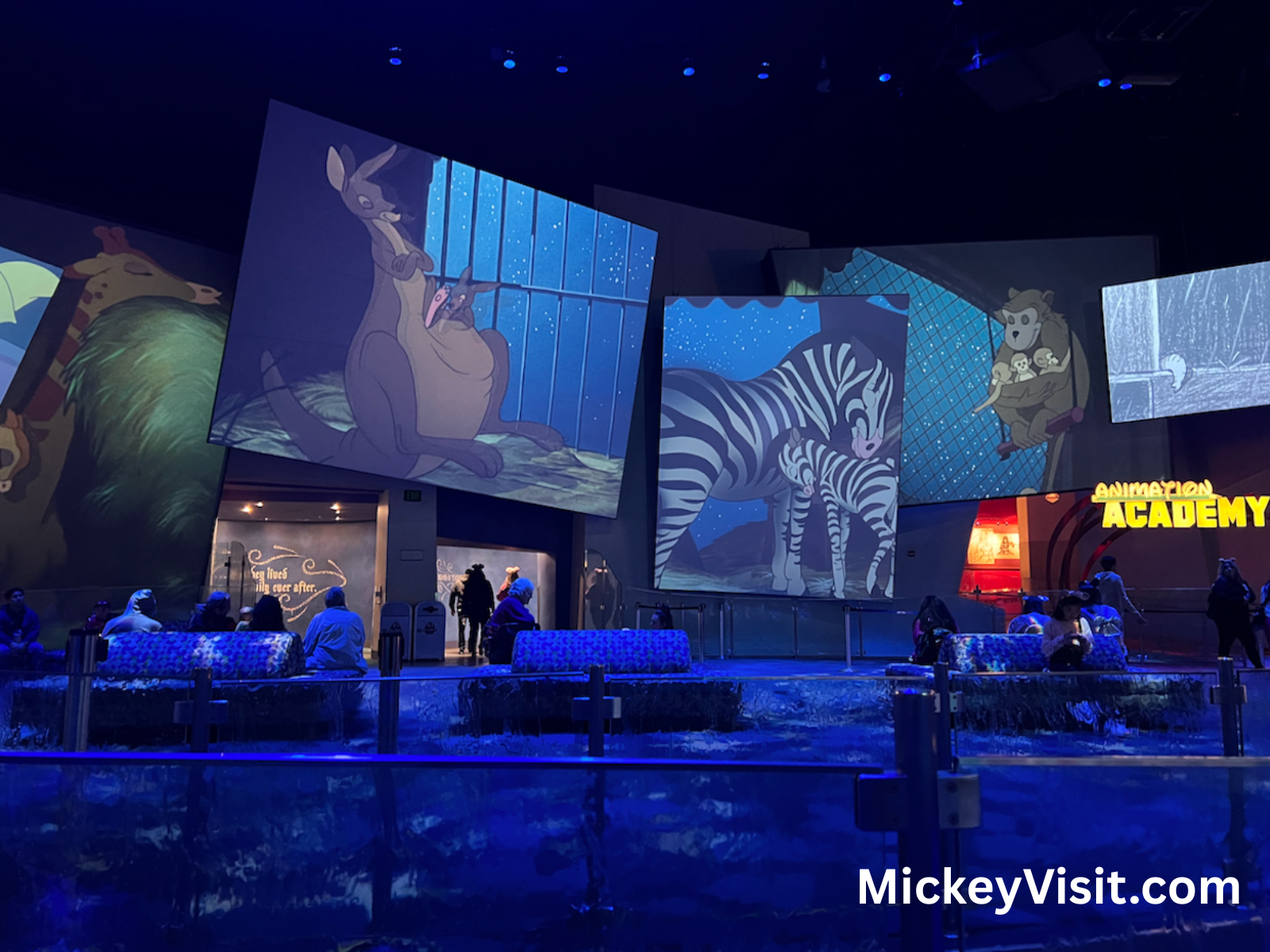 Lobby of the Animation Academy