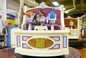 disney toy story mania ride maintenance