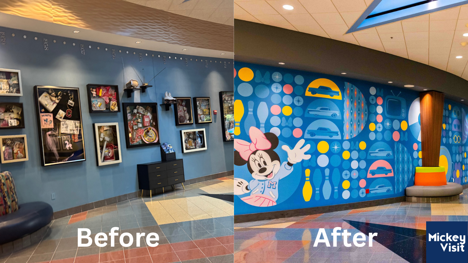 Disney pop century before after