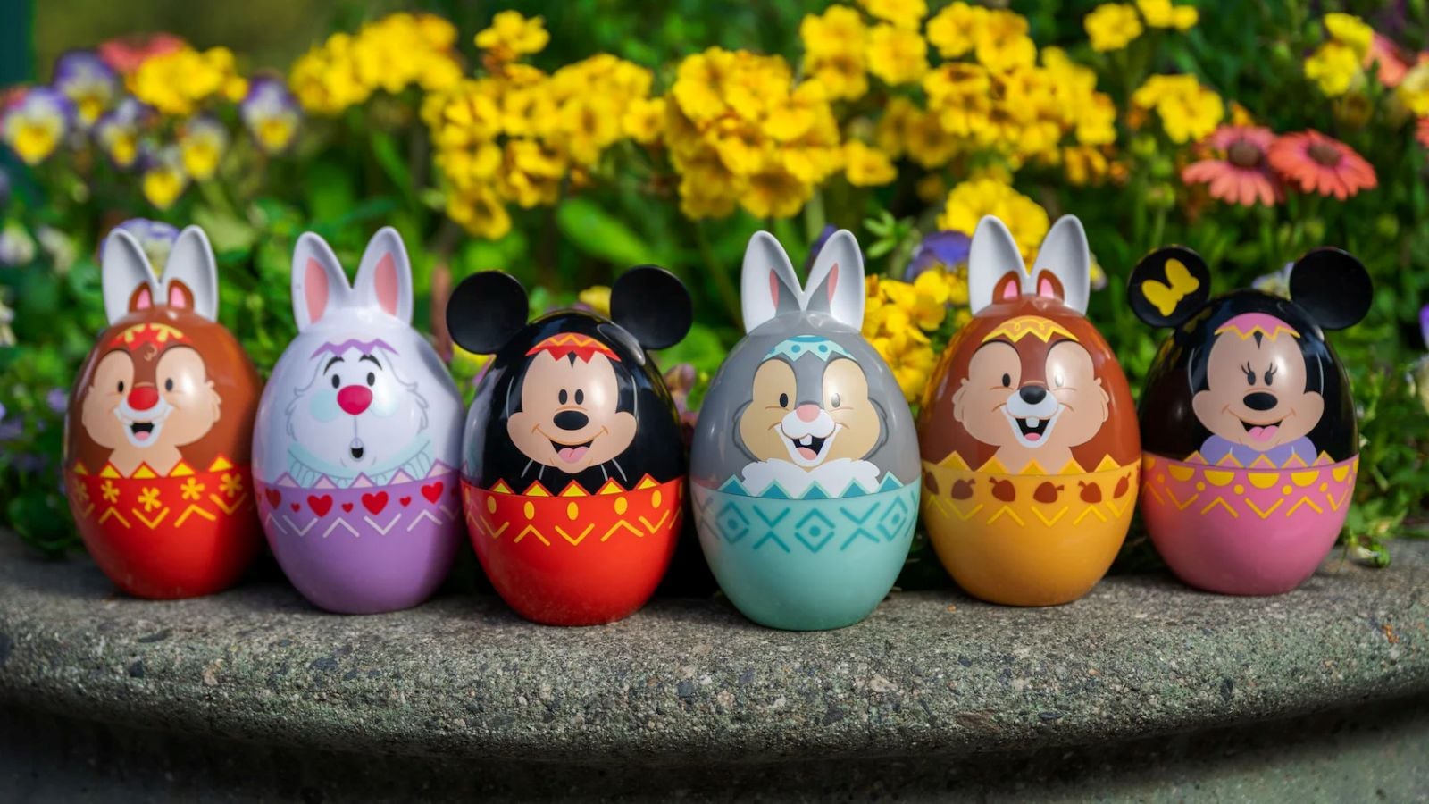 Character themed eggs for the Eggstravaganza Egg Hunt