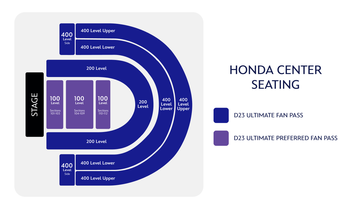 honda center map