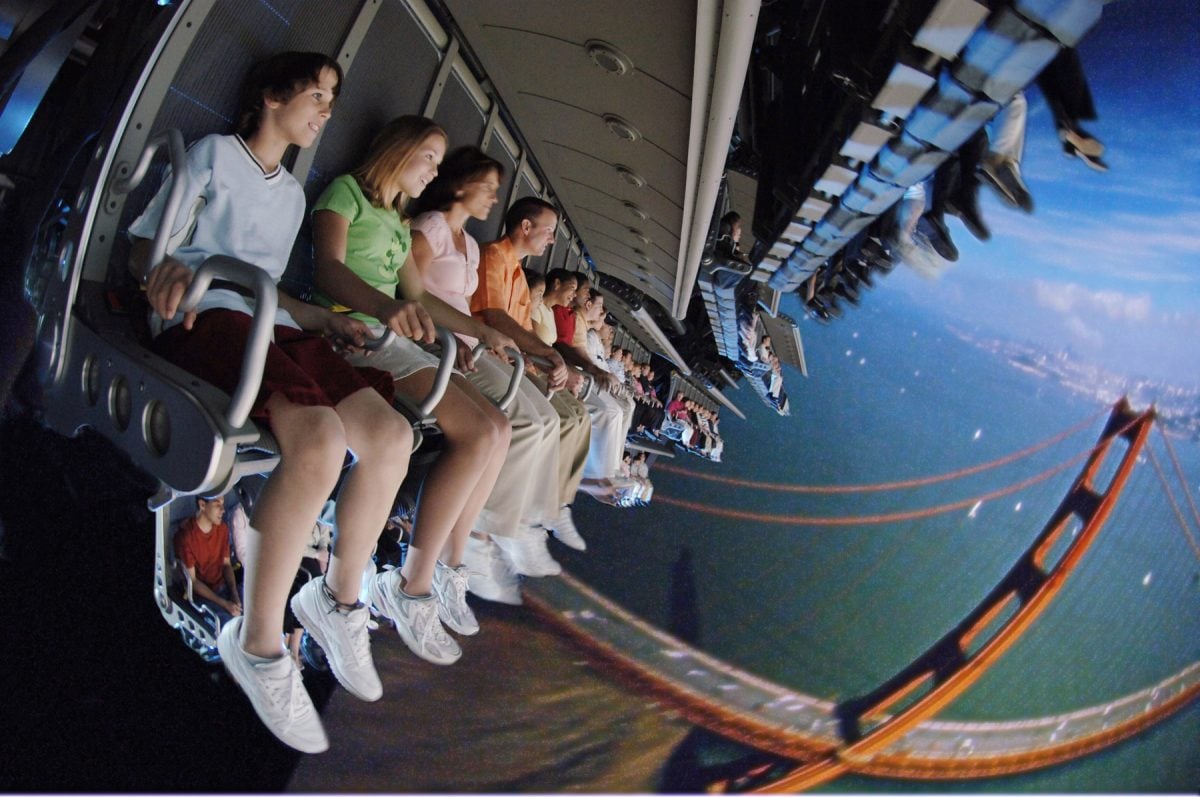 disneyland soarin over california
