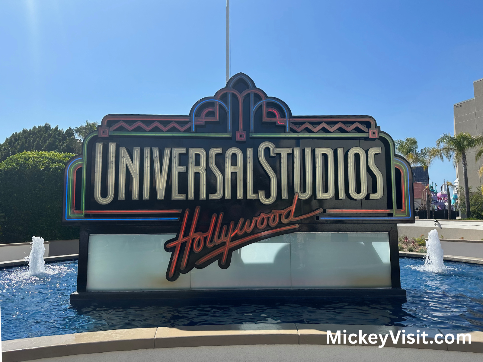 Sign for Universal Studios Hollywood
