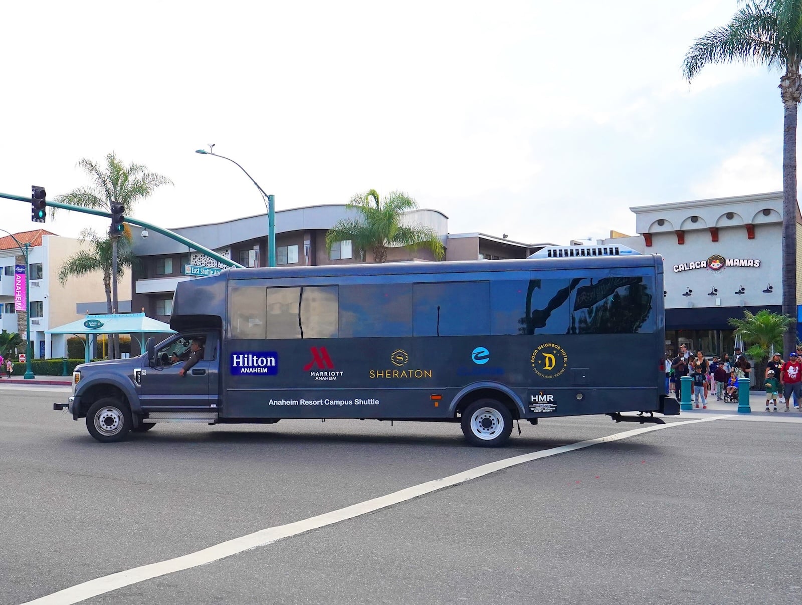 new Anaheim Resort Campus Shuttle