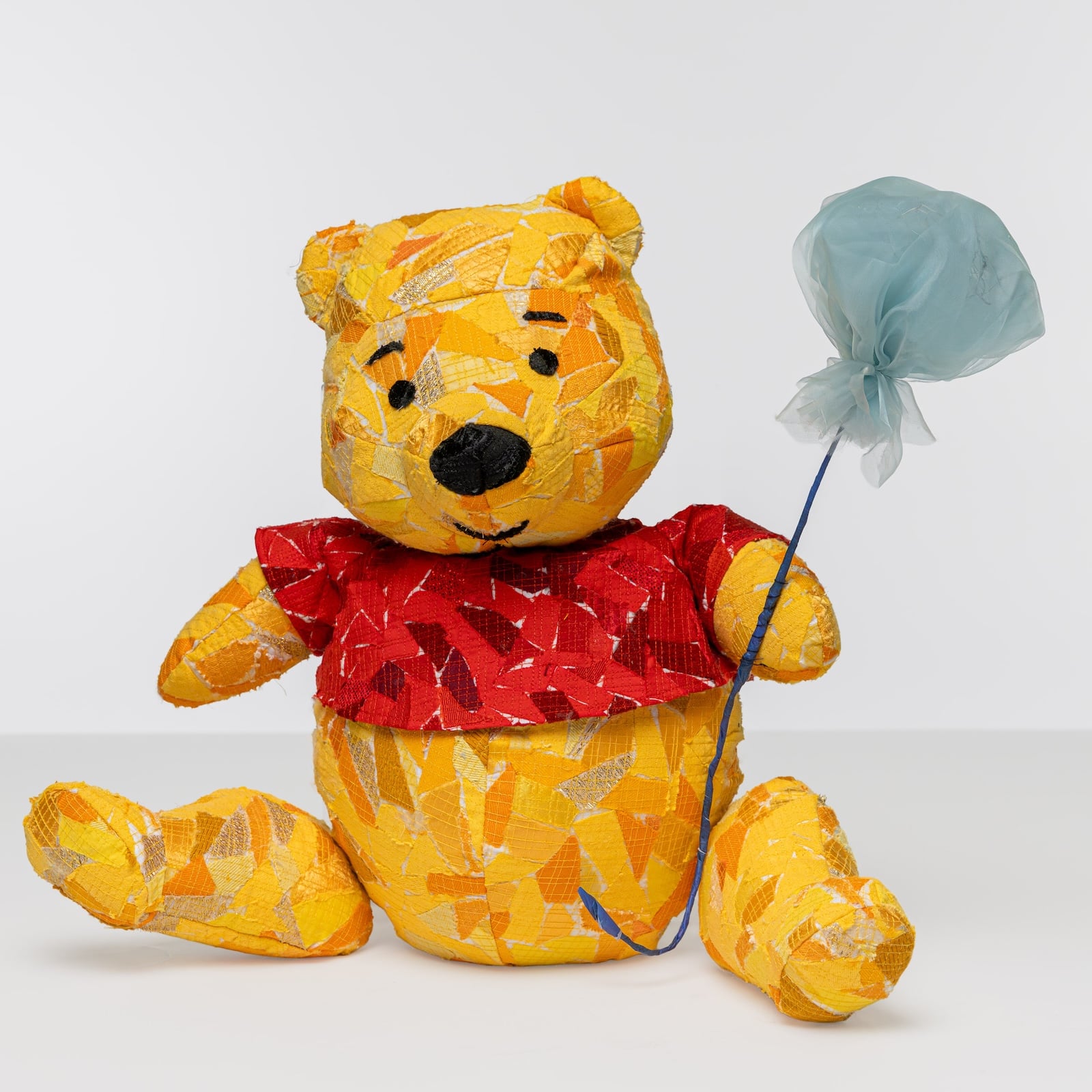 Winnie the Pooh recycled art