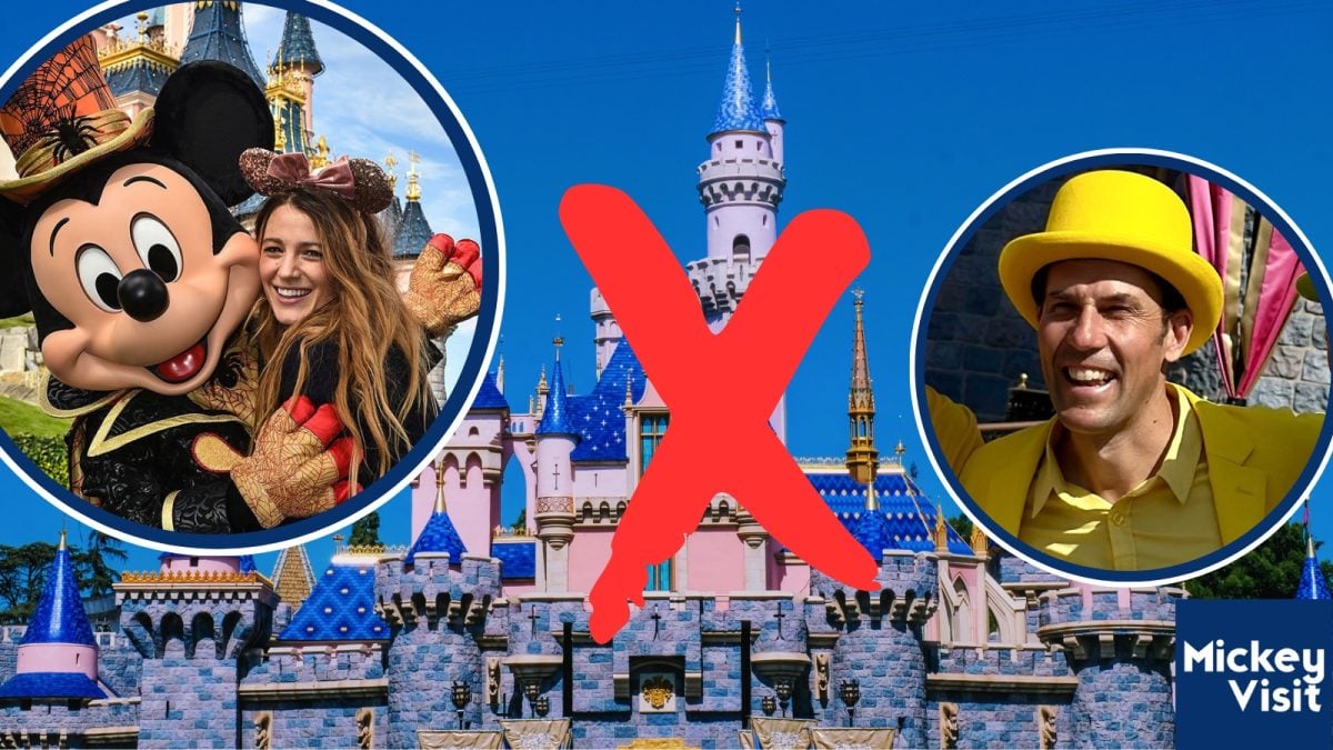 Celebrities kicked out of Disney parks