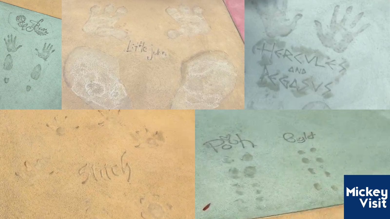 Character handprints