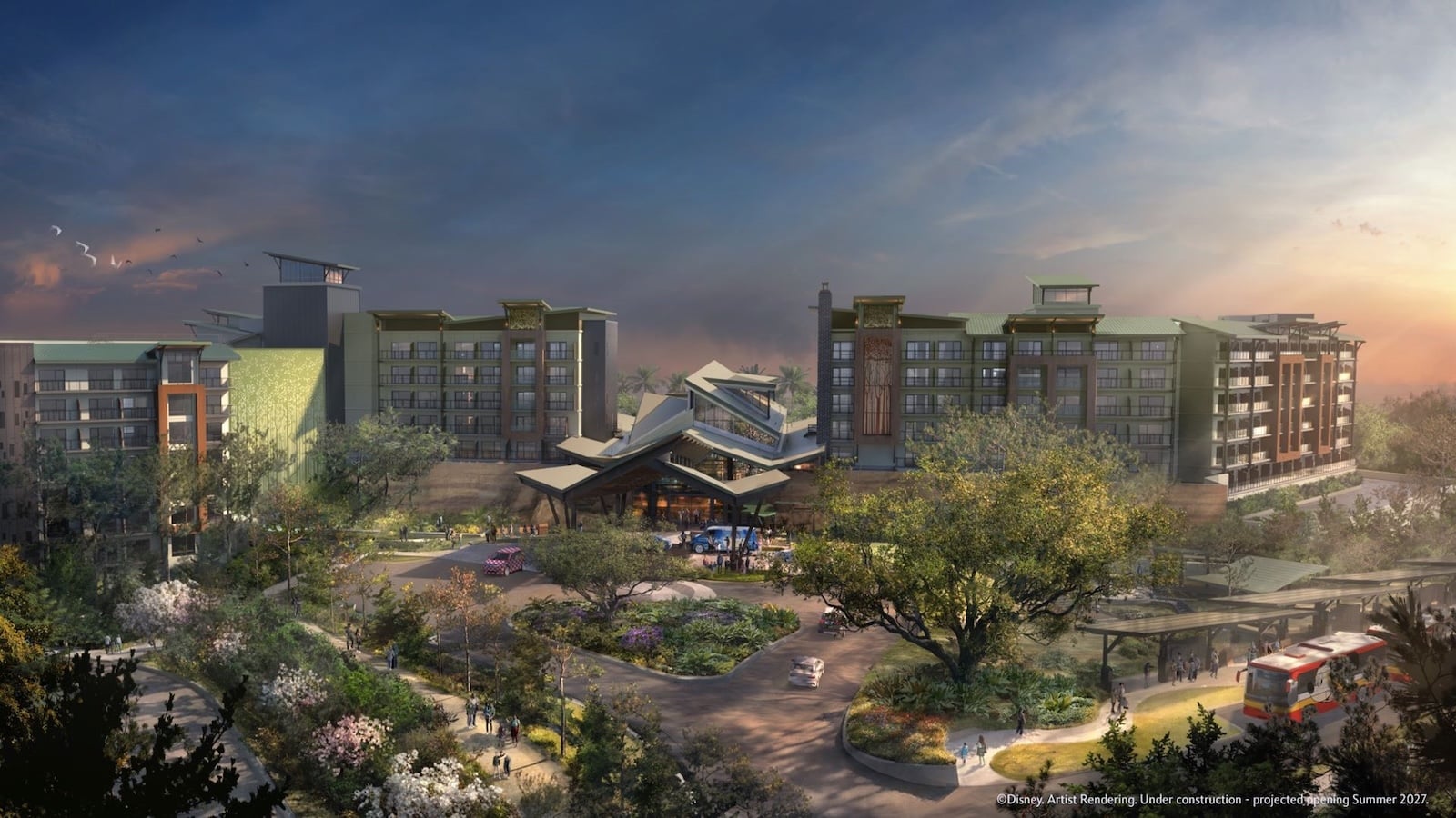 Disney Lakeshore Lodge concept art