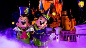 Mickey and Minnie Halloween party Disney World
