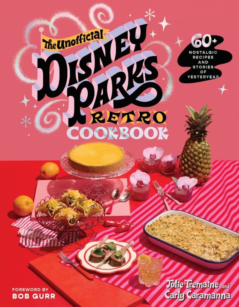The Unofficial Disney Parks Retro Cookbook Cover