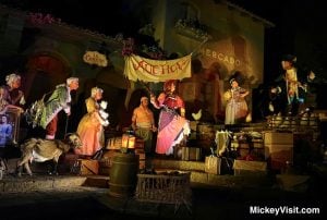 Disney Pirates of the Caribbean auction scene