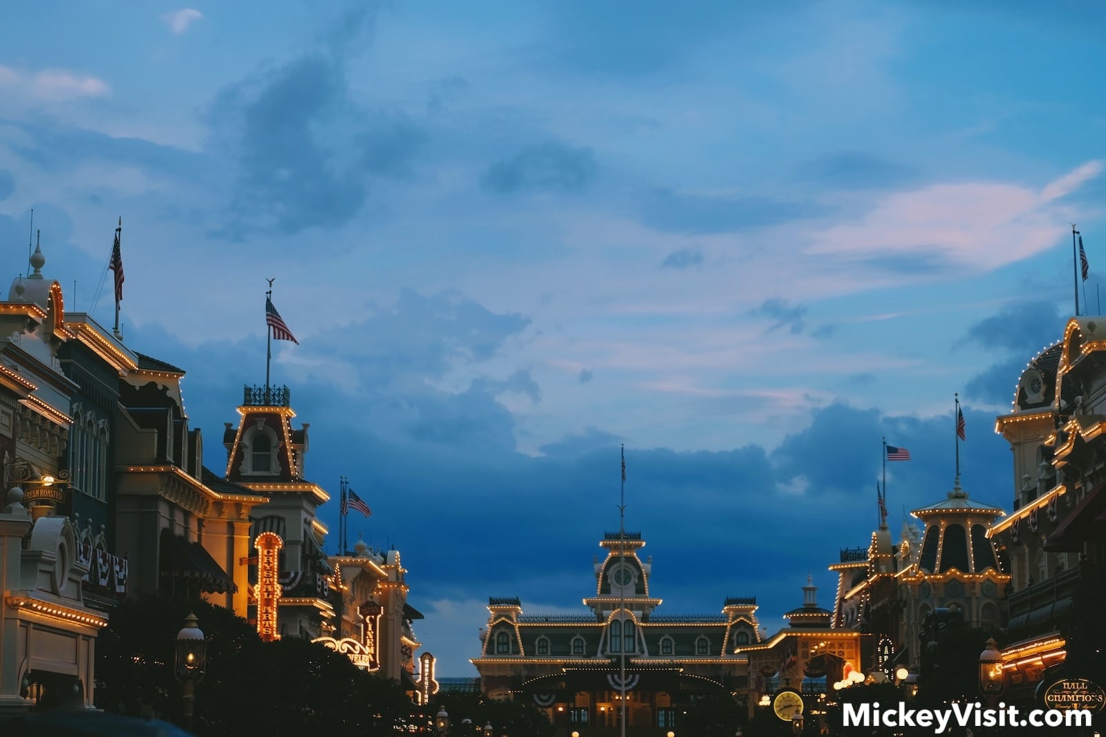 Main Street at night