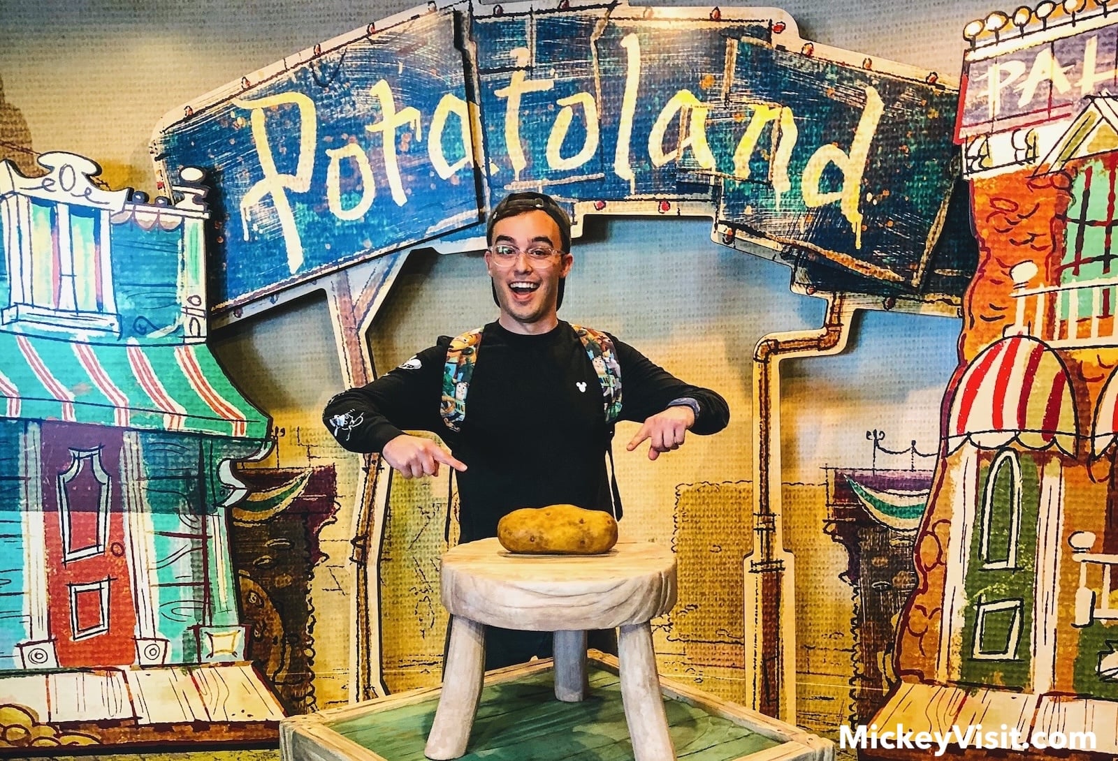 Potatoland photo-op