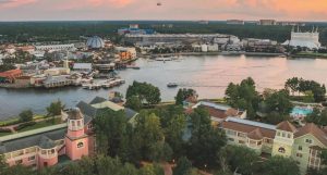 saratoga springs view toward disney springs