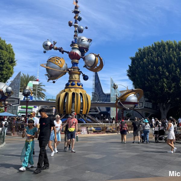 Disneyland Rocket Rods Tomorrowland entrance