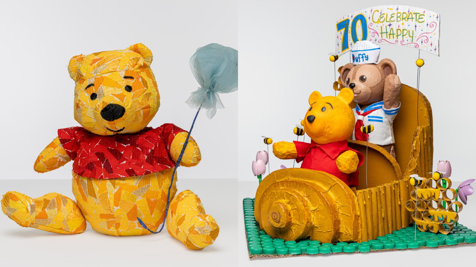 Winnie the Pooh sculptures