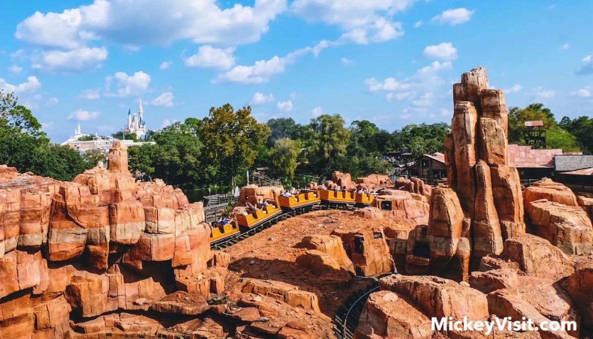 disney world big thunder mountain railroad