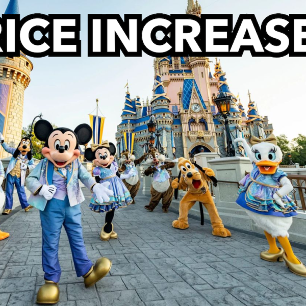 disney world ticket price increases