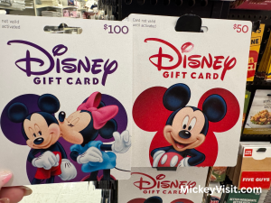 Disney gift card