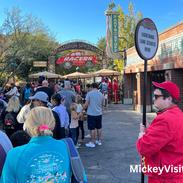 rope drop Disney California Adventure