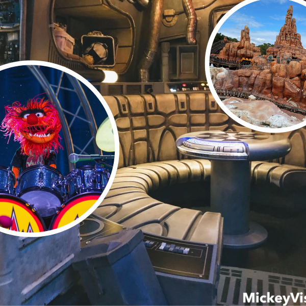 Millennium Falcon, Muppets, and Big Thunder Mountain Disney World