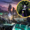 Villains Land concept art at Magic Kingdom and Maleficent